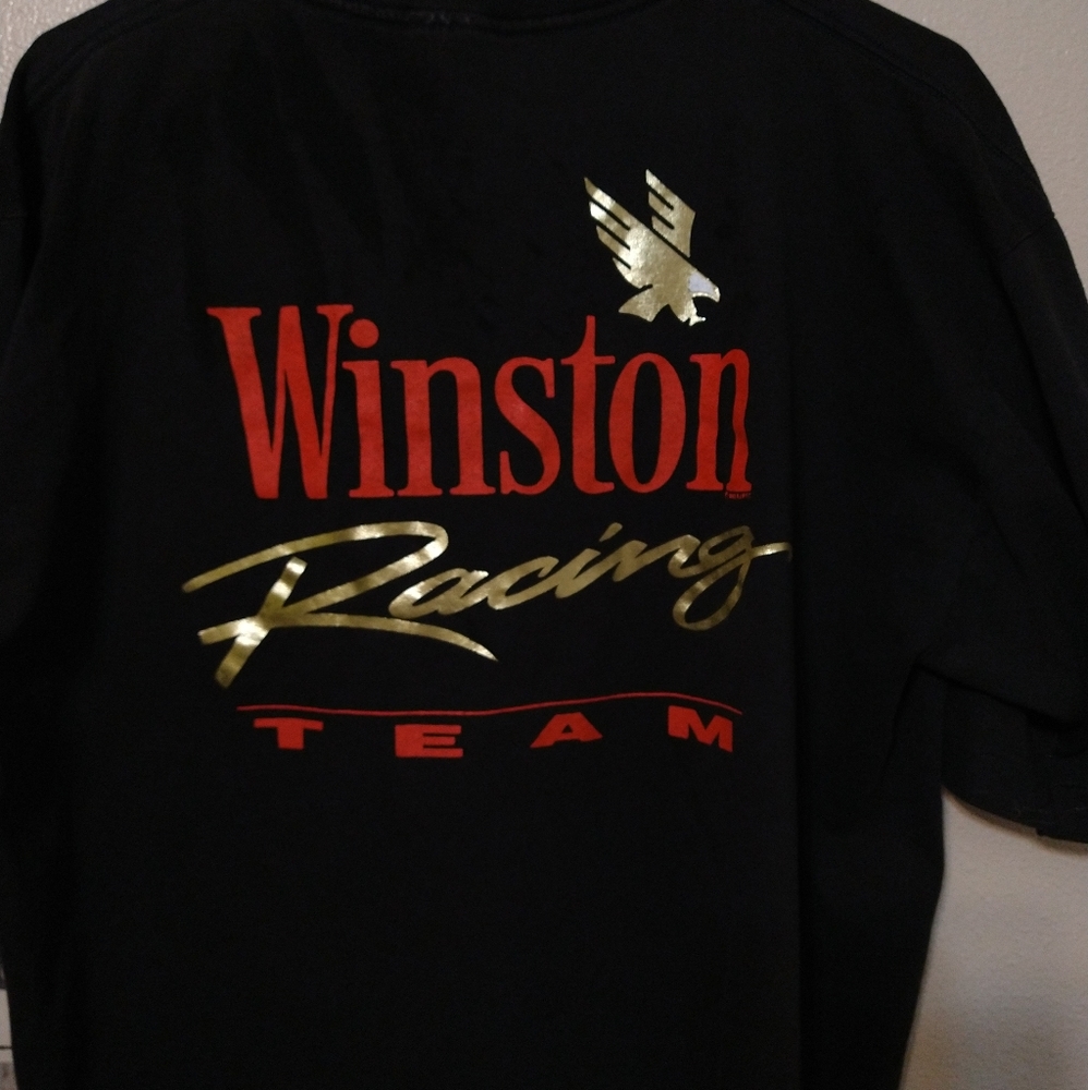 Vintage Winston Racing Team TShirt Size XL